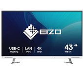 Eizo Flexscan Ev4340x-wt Led Display 108 Cm (42.5") 3840 X 2160 Pixeles 4k Ultra Hd Blanco