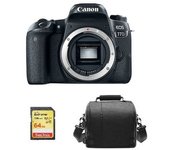 Canon Eos 77d Body + 64gb Sd Card + Camera Bag