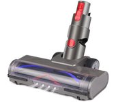 Adaptador De Piso De Madera Dura Para Aspiradora Dyson Cabeza Led, Rodillo De Turbo En Forma De V