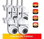 Cámara De Seguridad Exterior Wifi 5g 1080p Ip Monitorización Inalámbrica Resistente Al Agua Con Alarma De Tracciónd Zoom 4.0x Para El Hogar