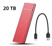 Disco Duro Portátil Ssd Externo De Alta Velocidad 2tb/20tb/30tb Tipo-c/usb 3.1 Para Pc Laptop Mac Compatible Con