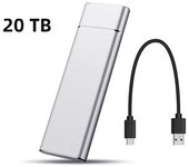 Disco Duro Portátil Ssd Externo De Alta Velocidad 2tb/20tb/30tb Tipo-c/usb 3.1 Para Pc Laptop Mac Compatible Con