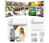 Thermal Portable Bluetooth Printers 57mm Mini Wireless Pos Thermal Image Photo Printers For Android Ios Mobile Phone Flye1984