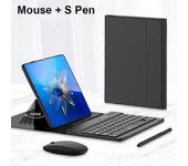 Jwl-funda Para Teclado Y Ratón Inalámbrico Con S Pen, Funda Para Teléfono Samsung Galaxy Z Fold 4 3, Con Tapa De Cuero, Táctil Y Magnético