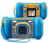 Vtech Kidizoom Fun Azul, Cámara Digital Infantil 9 En 1, Fotos Y Vídeos, Pantalla A Color, Filtros, Marcos Y Efectos Rigolos, Regalo Para Niños De 3