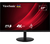 Viewsonic Vg Series Vg2708-4k Led Display 68,6 Cm (27") 3840 X 2160 Pixeles 4k Ultra Hd Negro