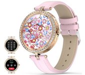 Reloj Inteligente Mujer Bluetooth Llamada Ios/android, Color Rosa