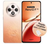 Móvil 5g Oppo Reno12f Con Ia, 16gb, 256gb, Amoled 6.7", Ip64, Cargador Incluido, Naranja