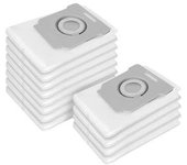 12 Bolsas De Aspiradora Para Aspiradoras I7+, E5, E6 E I3 Con Eliminación Automática De Suciedad.