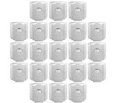 21 Bolsas De Filtro De Polvo Para Aspiradora Compatibles Con Bolsas De Polvo Adb90 Para Aspiradoras De La Serie Jet Clean Station