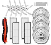Cepillo Principal, Cepillo Lateral, Filtro Hepa, Paño De Fregona Para Robot Aspirador Y Fregona Autolimpiable Bot W10 W10 Pro