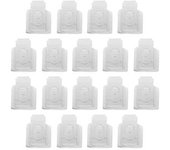 18 Bolsas De Filtro De Polvo Para Aspiradora Compatibles Con Bolsas De Polvo Adb90 Para Aspiradoras De La Serie Jet Clean Station