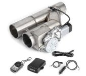 Electric Y Pipe Exhaust Control Cut Out Dual Valve Wireless Remote Control -qh