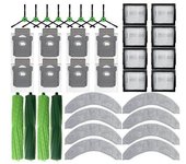 Irobot Roomba Combo J7+/j9+ Replacement Kit: Brushes, Hepa Filter, Mop Cloth, Dust Bags
