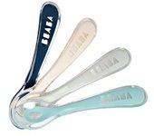 Cucharas Para Bebé Grupo 2 Drizzle Silicona 4 Unidades Beaba