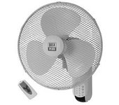 Ventilador De Pared Blanco, Aspas Transparentes Marca Box Plus