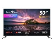 TV 50" (126cm) Vidaa Smart Led Tv, Smart Tech 50uv10v1, 4k Uhd Tv, Netflix, Youtube, Prime Video,