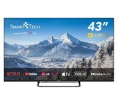 Tv Led 43" (109 Cm), Smart Tech 43uw02v, 4k Uhd Webos Television
