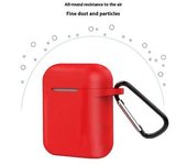 Funda De Silicona Para Apple Airpods 4, Funda Protectora Para Auriculares Bluetooth Con Gancho, Color Verde Luminoso
