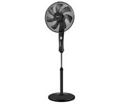 Ventilador Conectado Sobre Pies - 55w - 3 Velocidades Con Mando A Distancia - Negro