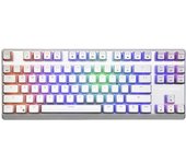 Modecom Volcano Lanparty Pudding Edition Teclado Mecánico Rgb (outemu Brown), Blanco