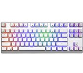 Modecom Volcano Lanparty Pudding Edition Teclado Mecánico Rgb (outemu Blue), Blanco