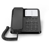 Teléfono De Escritorio Analógico Gigaset Desk 400 De Montaje En Pared, Color Negro