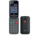 Gigaset Gl590 7,11 Cm (2.8") 113 G Negro Teléfono Para Personas Mayores