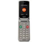 Gigaset Gl590 7,11 Cm (2.8") 113 G Plata Teléfono Para Personas Mayores