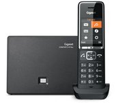 Teléfono Analógico/dect Gigaset Comfort 550a Ip Flex, Color Negro
