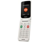 Gigaset Gl590 7,11 Cm (2.8") 113 G Blanco Teléfono Para Personas Mayores