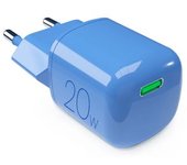 Puro Pufcmtcusbc20wgblue Cargador De Dispositivo Móvil Smartphone, Tableta Azul Corriente Alterna Carga Rápida Interior