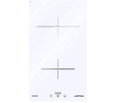 Airlux Placa De Inducción Domino 30cm 2 Fuegos Negros - Ati322wh