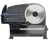 Cortafiambres Eléctrico Jata Jecf1200 Con Disco De Acero Inoxidable De 19 Cm. Desmontable. Corte De 0 A 15 Mm