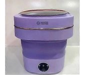 Lavadora Pequeña De 8,5 Litros De Capacidad Con Función De Deshidratación Mini Lavadora Lavadora Portátil Lavadora Plegable Para Ropa Interior, Soc