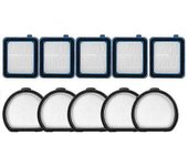 10 Piezas Compatibles Con La Pantalla De Filtro De Aspiradora Electrolux Pf91-5ebf/5btf/5ogf