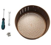 Air Fryer Replacement Basket 3.7qt For Power Air Fryer And All Air Fryer Oven, Non-stick Fry Basket