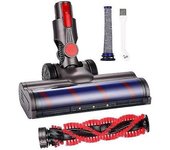 Compatible With Dyson V7, V8, V10, V11 Vacuum Cleaner Soft Roller, Direct Drive Cleaning Head With Led, Compatible With Carpet, Hardwood Floors