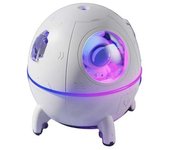 Cápsula Transparente Pc Silicona Mini Humidificadores Lindos Humidificador De Luz Ambiental Portátil Para El Hogar Dc5v/1a