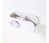 Soporte Para Secador De Pelo De Pared, Soporte Para Secador De Pelo, Secador De Pelo Blanco