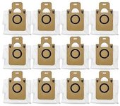 12pcs Dust Bag Accessories For Xiaomi Dreame Bot D10 Plus Rls3d Robot Vacuum Cleaner Dustbin Replacement Parts