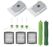 Accesorios Piezas Compatibles Para Irobot Roomba I7 I7+/i7 Plus E5 E6 E7 Aspiradora, Kit De Filtros Y Cepillos De Repuesto Para Robot Aspirador