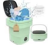 Lavadora Portátil, Secadora Plegable, Mini Lavadora, Pequeña Lavadora Inteligente, 3 Cleani