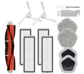 Robot Aspirador Profesional W10 Y W10, 13 Uds., Filtro Hepa, Cepillo Lateral Principal, Paño De Mopa Y Kit De Fregona Ho