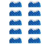 Juego De 10 Filtros De Esponja Azul Y De Algodón Blanco Para Aspiradoras Samsung Dj97 01040c Series