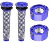 Juego De 4 Filtros De Repuesto Compatibles Con Aspiradoras Inalámbricas Dyson V7, V8 Animal Y V8 Absolute Accesorio Para Aspiradora