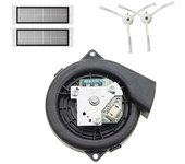 Para Mi Robot Sdjqr01rr 1s S50 S51 S52 S55 Motor De Ventilador + Filtro + Piezas De Vacío De Cepillo Lateral