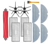 Paño De Mopa Con Filtro Hepa Para Aspiradoras S7, S7 Max, T7s/t7s Plus, Accesorios Y Piezas, Color Negro