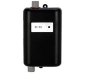 Calentador De Agua Eléctrico Instantáneo Con Enchufe Ue, Color Negro.