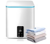 Lavadora Portátil Pequeña Con Luz Azul, 3,8 L, 3 Modos De Limpieza Profunda